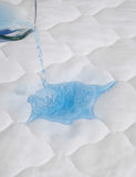 Sleep Solutions quilted waterproof mattress protector, imported from the UK