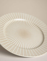 Reactive Stripe Dinner Plate