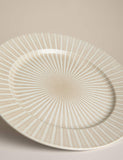 Reactive Stripe Dinner Plate