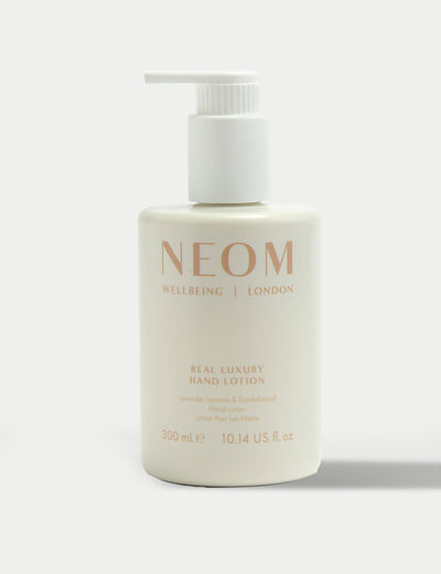 NEOM Real Luxury Lavender, Jasmine & Sandalwood Hand Lotion 300ml