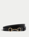 M&S leather snaffle waist belt, UK version