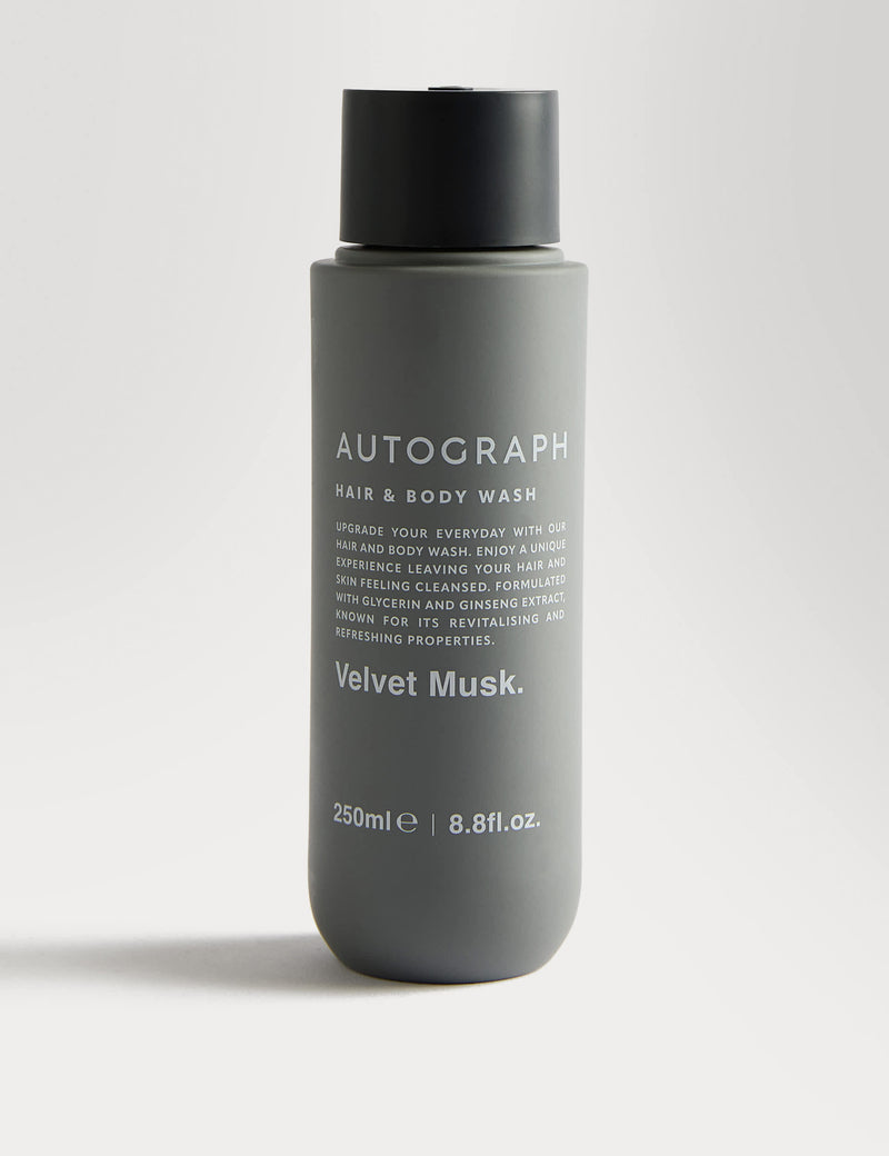 Autograph Velvet Musk hair and body wash 250ml (British brand)