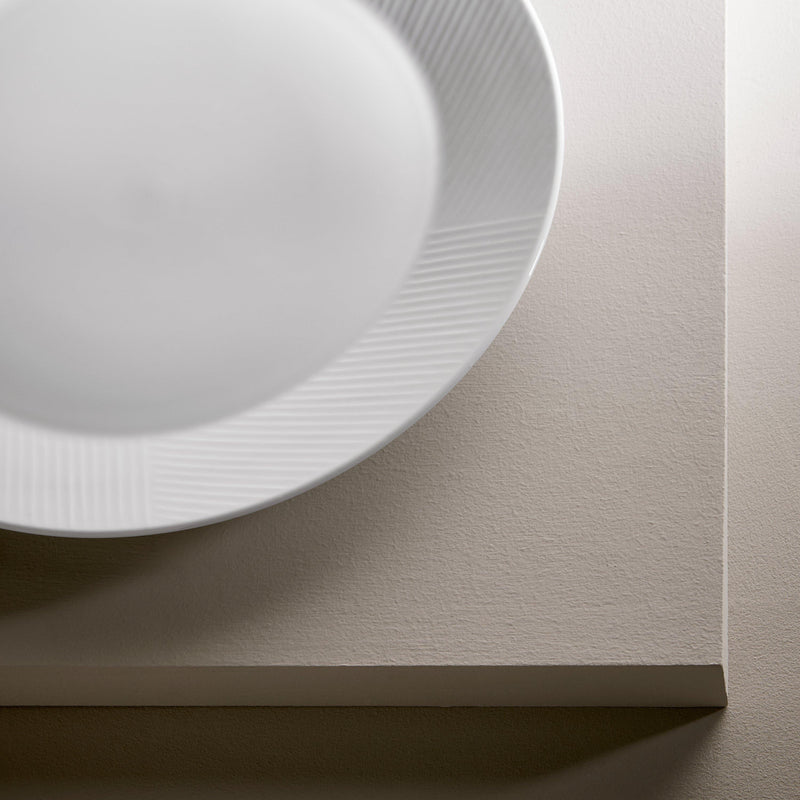 John Lewis porcelain coupe dinner plate 28cm, UK version