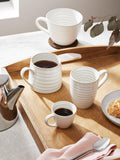 John Lewis coffee mug white 337ml, UK version