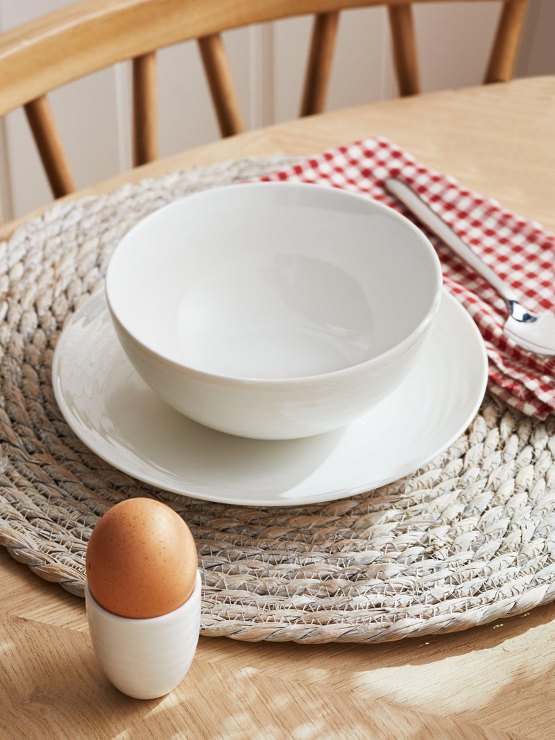 John Lewis white fine china egg cups set of four, UK version