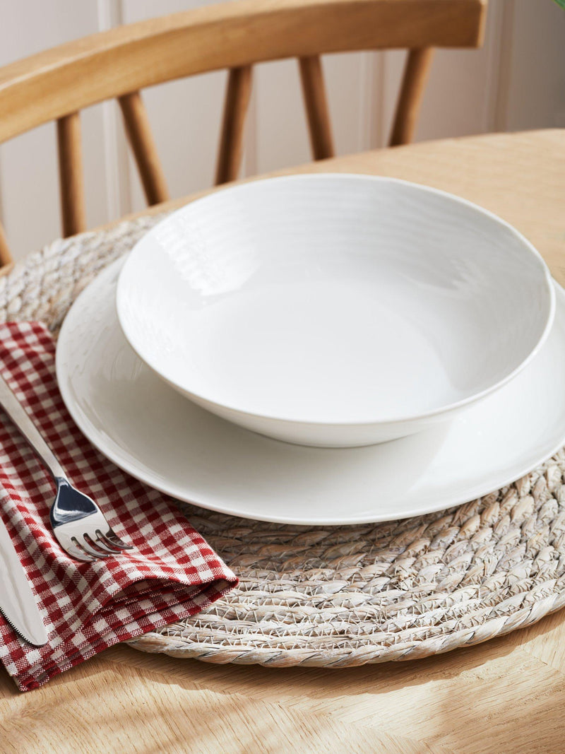 John Lewis Wave fine china pasta bowl 22cm, UK version