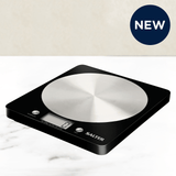 Salter Electronic Kitchen Scale Black Silver Weighing Scale