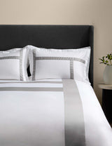 M&S x Kelly Hoppen Sateen Applique Cotton Bedding Set