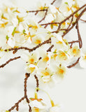 Set of 2 artificial cherry blossom stems 100 cm long (British brand)