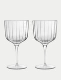 Luigi Bormioli Bach Sloe gin glasses (British brand)