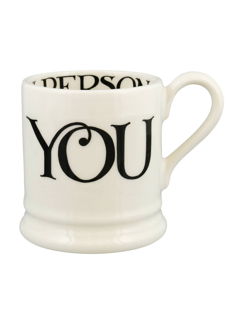 Set of 2 Black Toast You & Me Mugs
