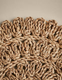 Floral rattan placemats set of 2 (British brand)