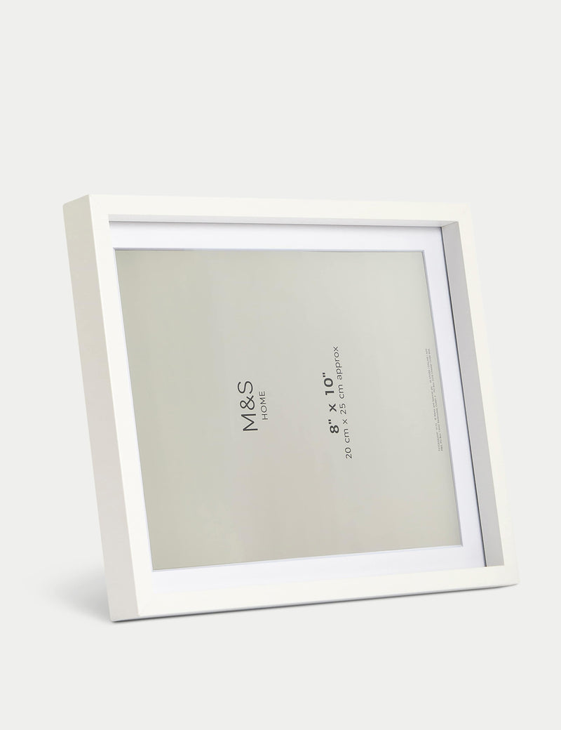 Set of two 8x10 inch wood-effect photo frames (British brand)