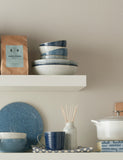 Studio Blue ridged mugs set of 2 (British brand)