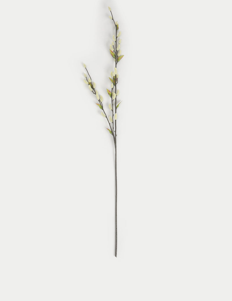 Set of three artificial willow single stems, 91.4 cm tall (British brand)