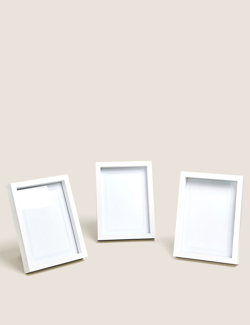 Wood effect photo frames 4x6 inch (British brand)