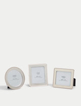 Set of 3 Silver Photo Frames