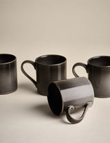 Amberley Reactive Stoneware Mugs Set of 4