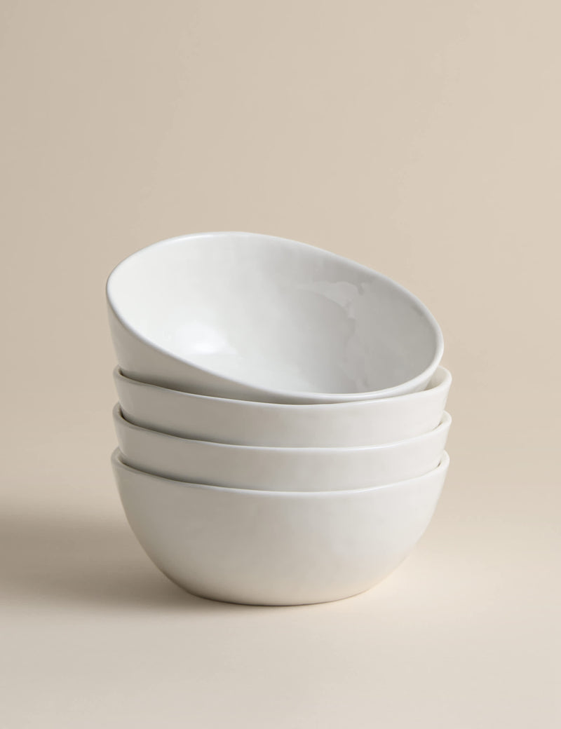 Artisan cereal bowls set of 4 (British brand)