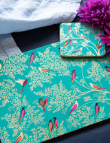 Sara Miller Set of 4 Bird Design Placemats