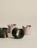 Ceramic napkin rings set of 4 (British brand)