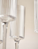 Set of 4 Handmade Celine Champagne Flutes
