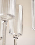 Set of 4 Handmade Celine Champagne Flutes
