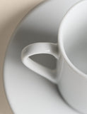 Porcelain espresso cups and saucers set of four (British brand)