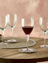 Luigi Bormioli Set of 4 Michelangelo Wine Glasses