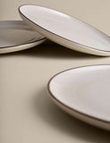 Dinner Plates Set of 4 Michigan Rim Style (British brand)