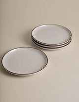 Michigan Rim Ceramic Side Plates Set of 4