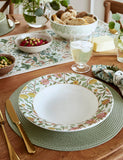 Morris & Co patterned pasta bowls set of 4 (British brand)