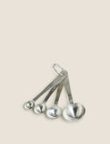 Stainless steel measuring spoons set of 4 (British brand)