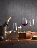 Luigi Bormioli Talismano prosecco glasses set of four 40cl (British brand)