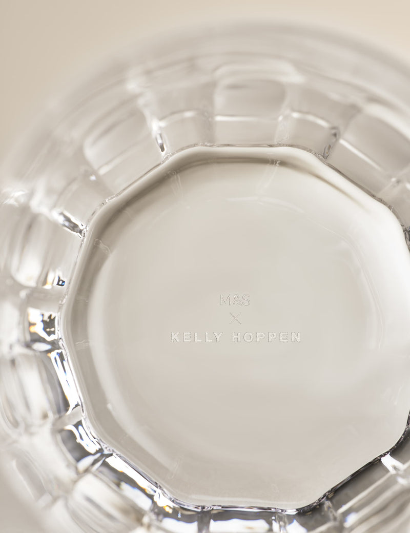 M&S X Kelly Hoppen textured tumblers set of 4 (British brand)