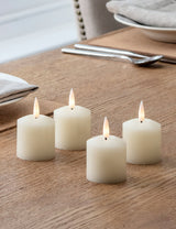 TruGlow Votive LED Candles Set of 4