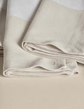 M&S X Kelly Hoppen woven banded napkins set of 4 (British brand)