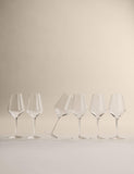 Set of 6 Classic Red Wine Glasses