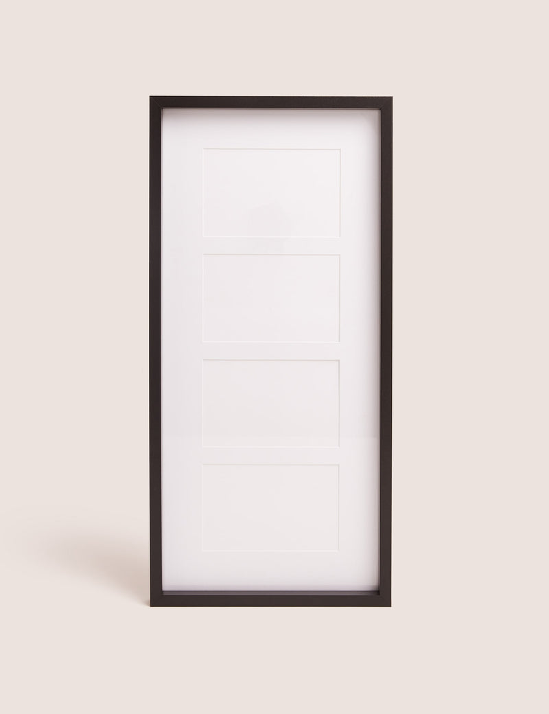Set of 8 gallery photo frames (British brand)
