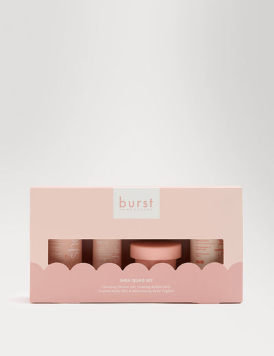 Burst Bodycare Shea Quad Skincare Set