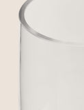 Small cylinder glass vase (British brand)