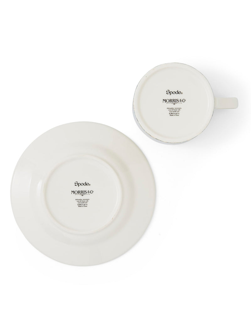 Morris & Co Strawberry Thief Cup and Saucer (British brand)