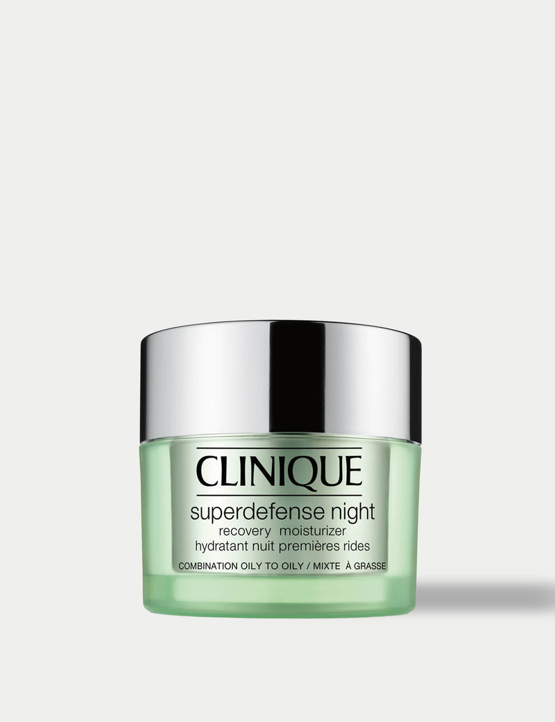 CLINIQUE Superdefense Night Recovery Moisturizer for Combination Oily Skin 50ml (British brand)