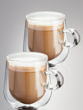 Judge Clear Double Walled Latte Glass Set 275ml, UK version