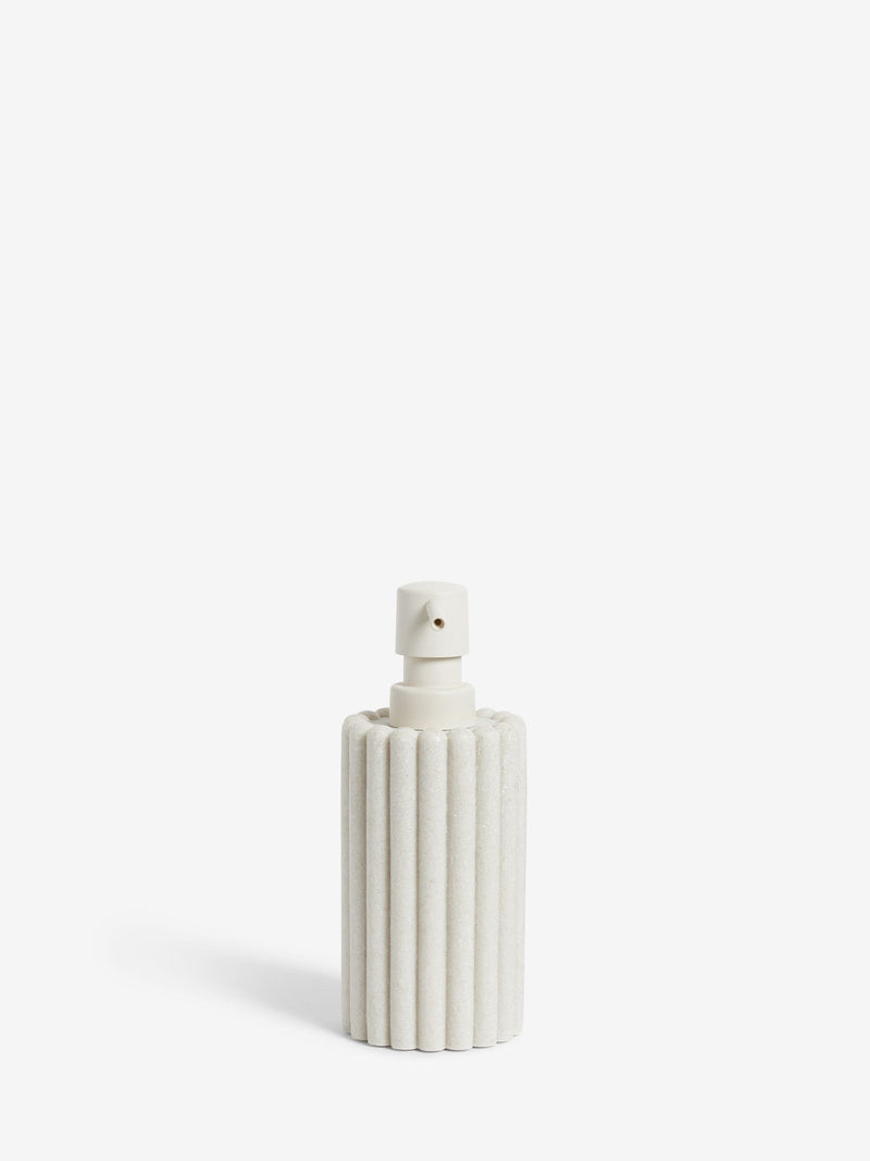 Natural rib soap dispenser, imported from the UK