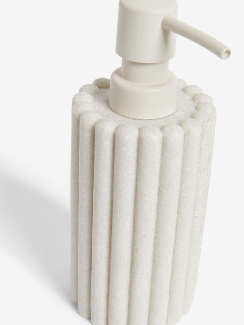 Natural rib soap dispenser, imported from the UK