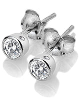 Hot Diamonds Tender White Topaz Stud Earrings 4mm