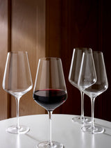 Belgravia Crystal Clear Red Wine Glasses Set of 4