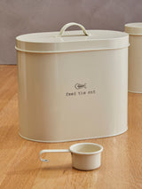 Maison by Premier Cream Cat Food Storage Bin 22x25x15cm
