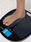 Salter Black Curve Bluetooth Smart bathroom scale (British brand)